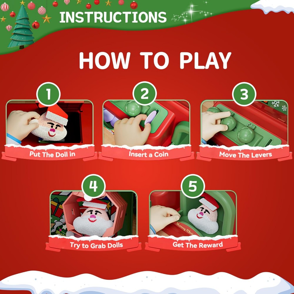 Christmas Claw Machine For Kid - Arcade Vending & Laundry Revenue 评论和价格