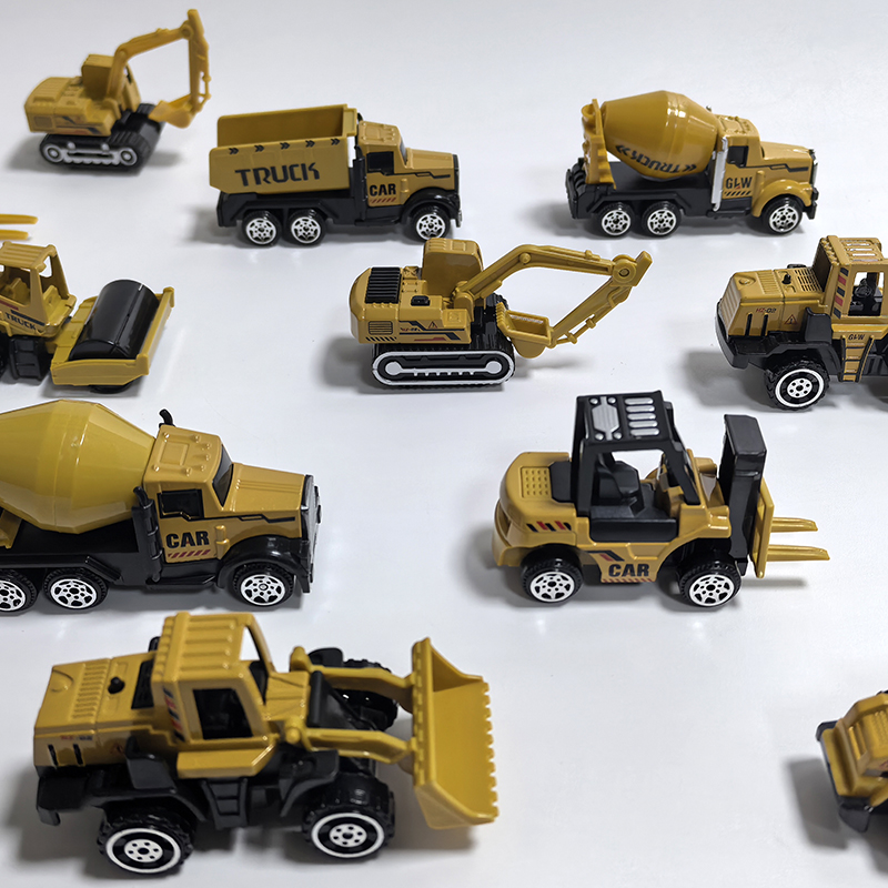 6pcs/Set Alloy Crane Truck Car - Claw Crane Machine 评论和价格