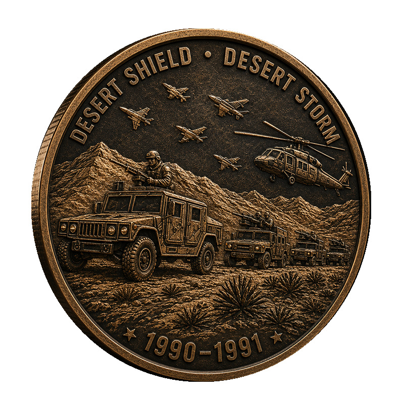 Desert Shield Desert Storm Gul - Token Coin Mechanism 评论和价格